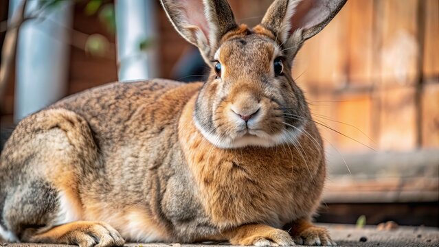 الأرنب الفلمنكي الضخم