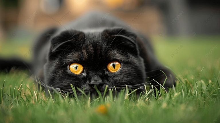 القط الأسكتلندي مطوي الأذن